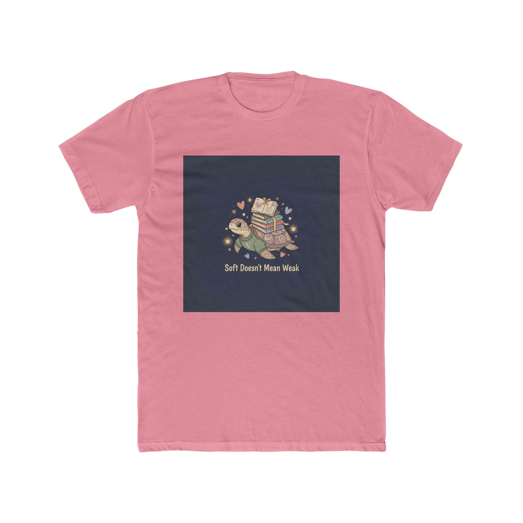 Soft Doesnt Mean Weak Turtle Unisex Tee