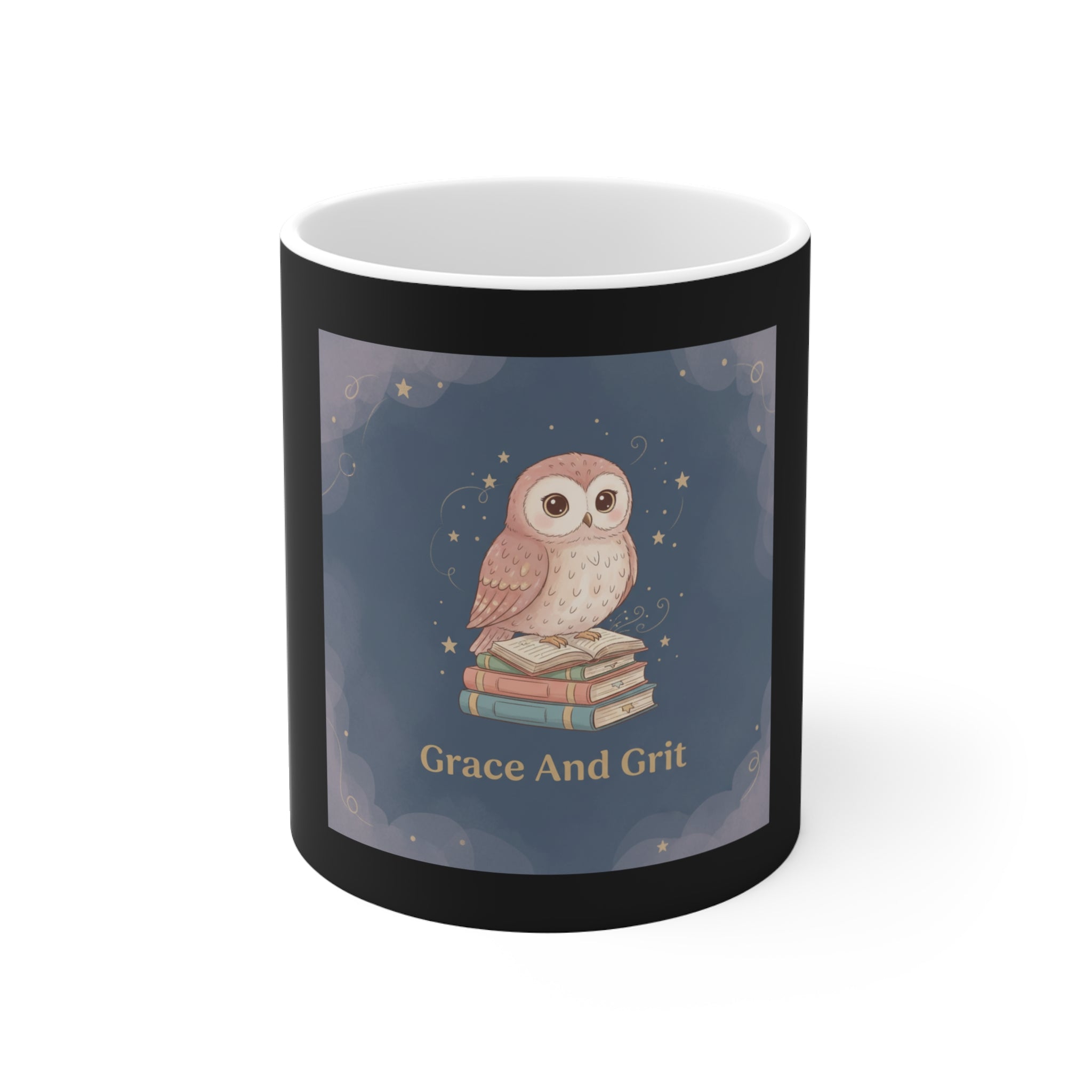 Owl Mug 11oz – Grace and Grit