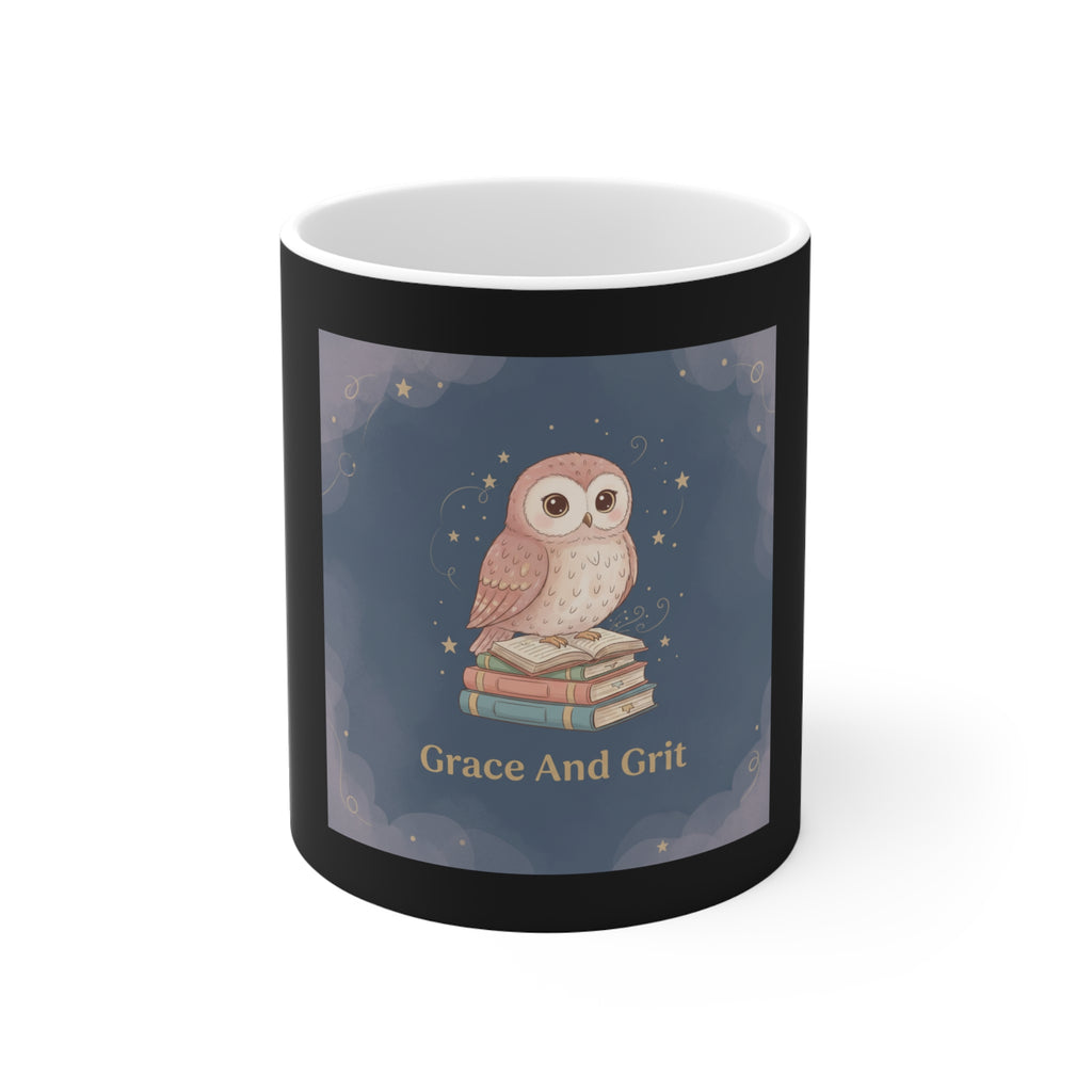 Owl Mug 11oz – Grace and Grit
