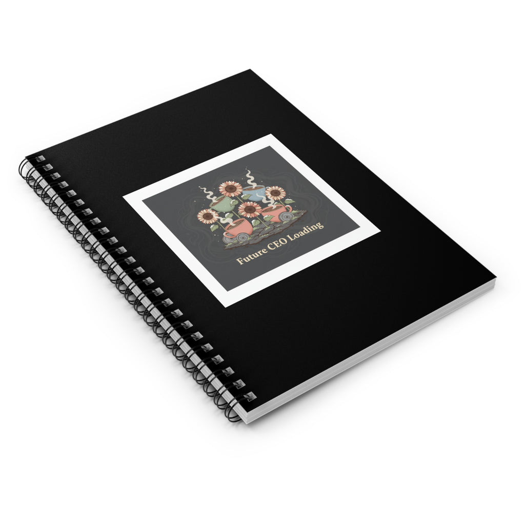 future ceo loading Spiral Notebook