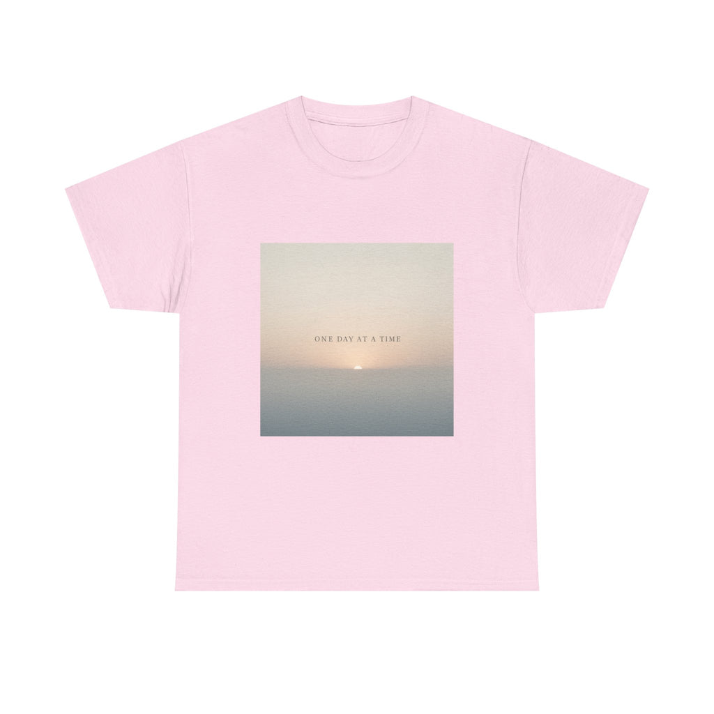 "ONE DAY AT A TIME" Black Cat Kids Tee | College Girl Gift | Fashion | KayKay Classics