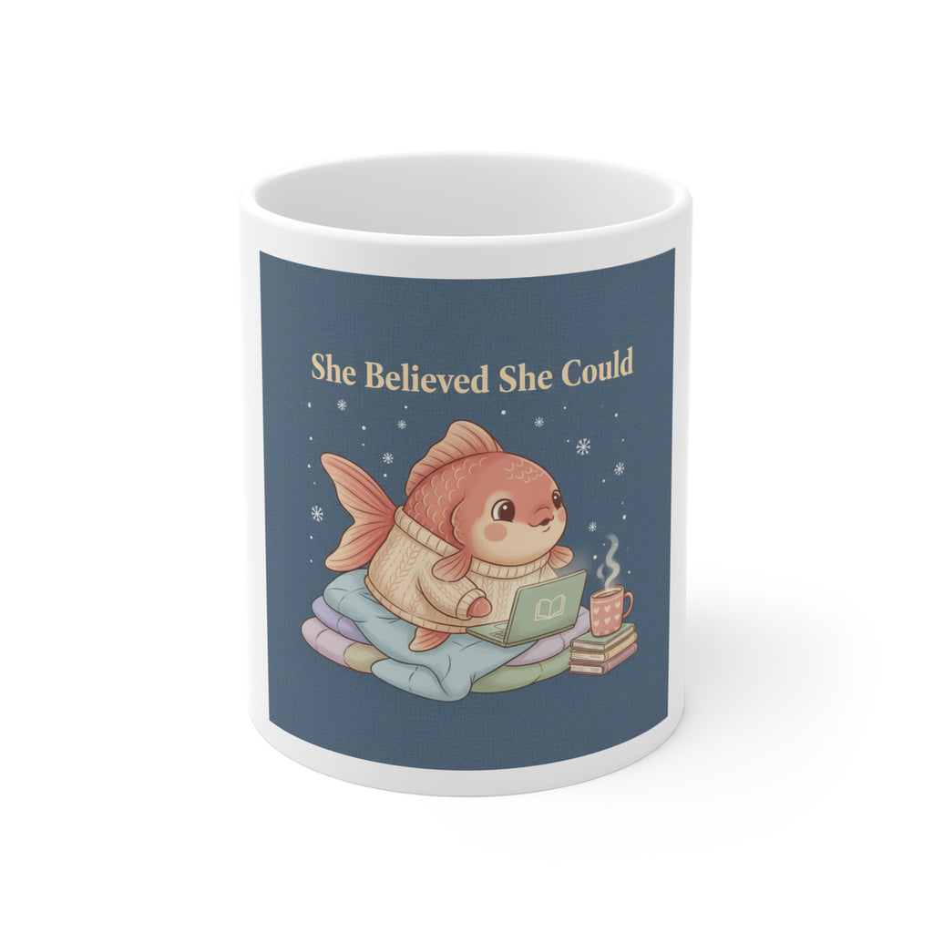 She Believed She Could Mug 11oz