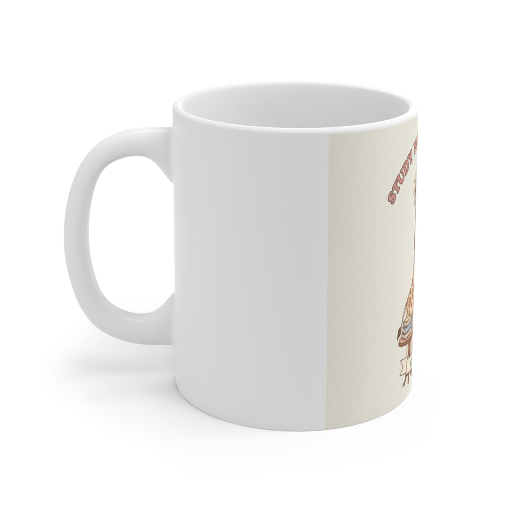 STUDY NOW, SLAY LATER Giraffe Mug 11oz