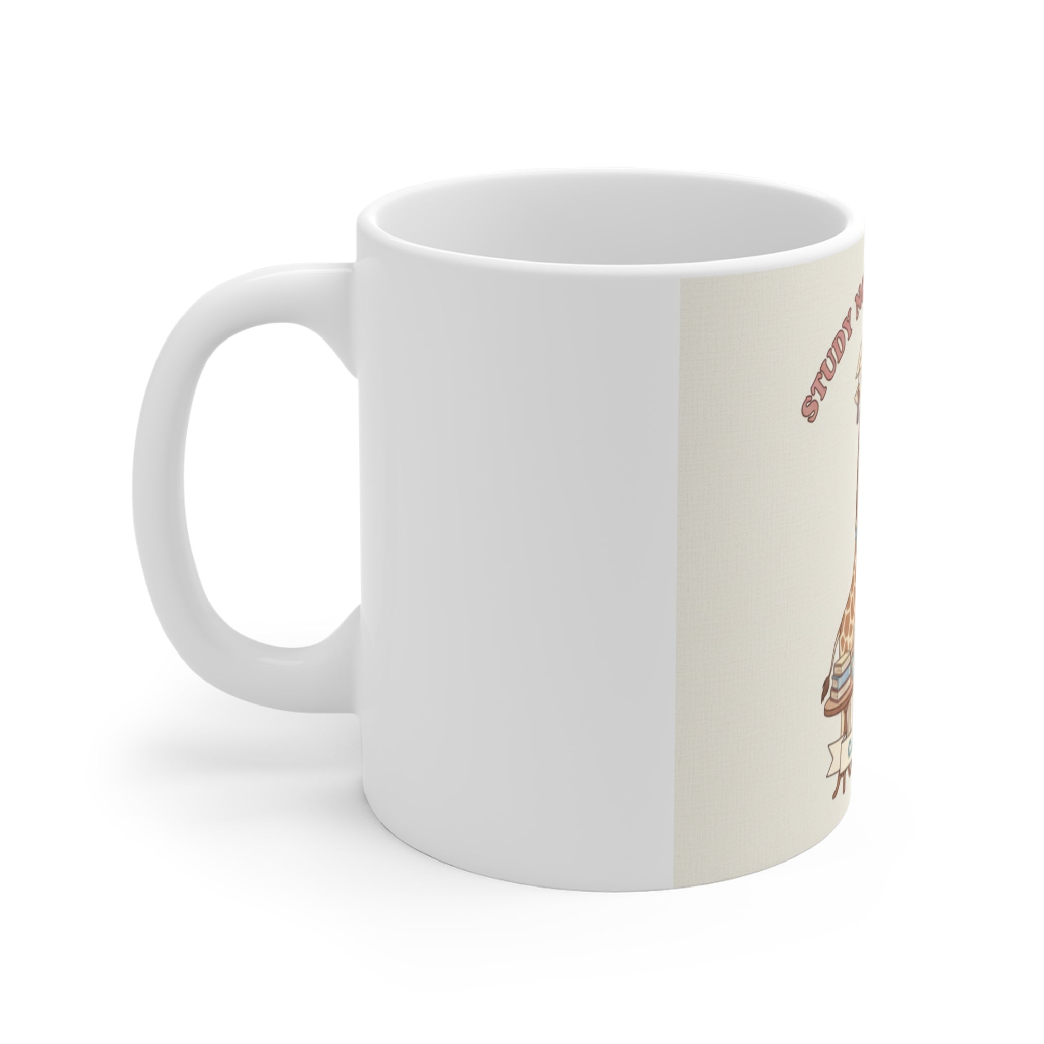 STUDY NOW, SLAY LATER Giraffe Mug 11oz