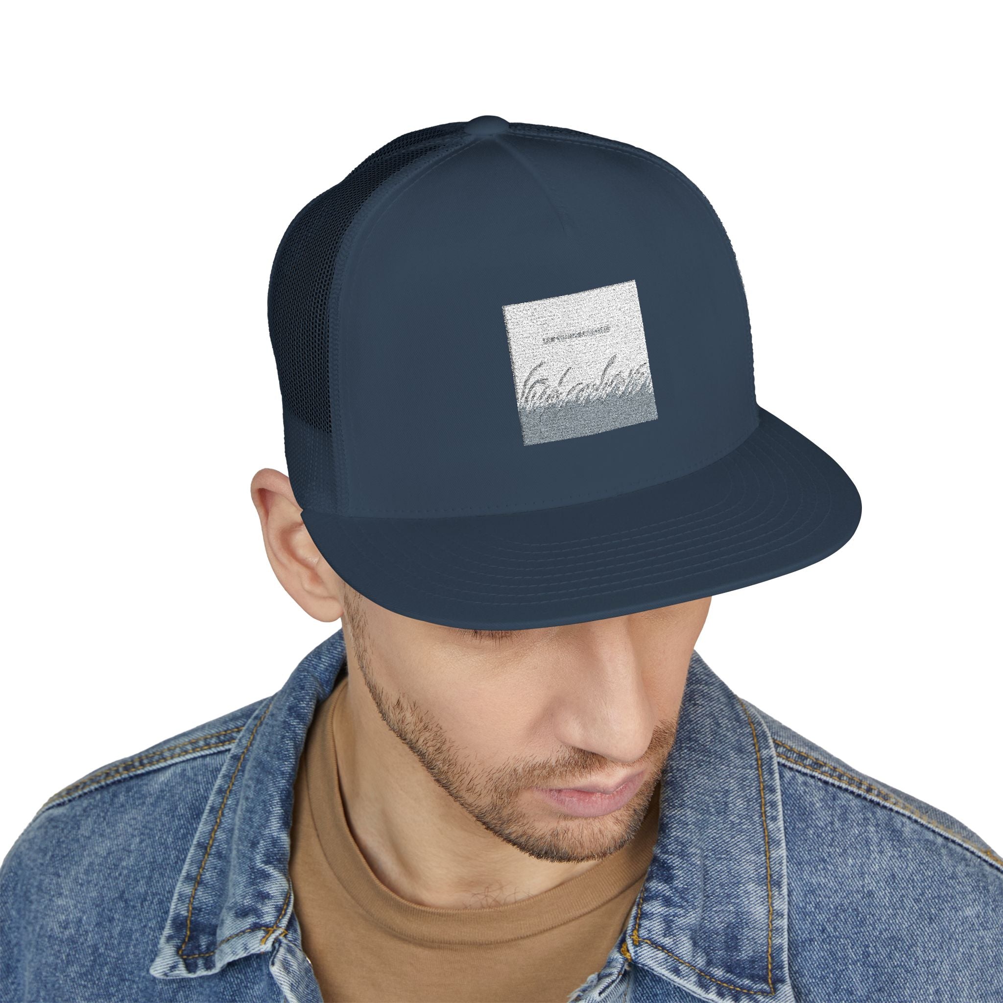 "LET THINGS UNFOLD" Black Cat Trucker Cap | College Girl Gift | Fashion | KayKay Classics
