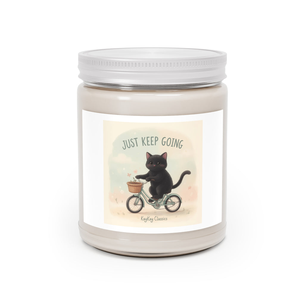 JUST KEEP GOING Cat Scented Candle