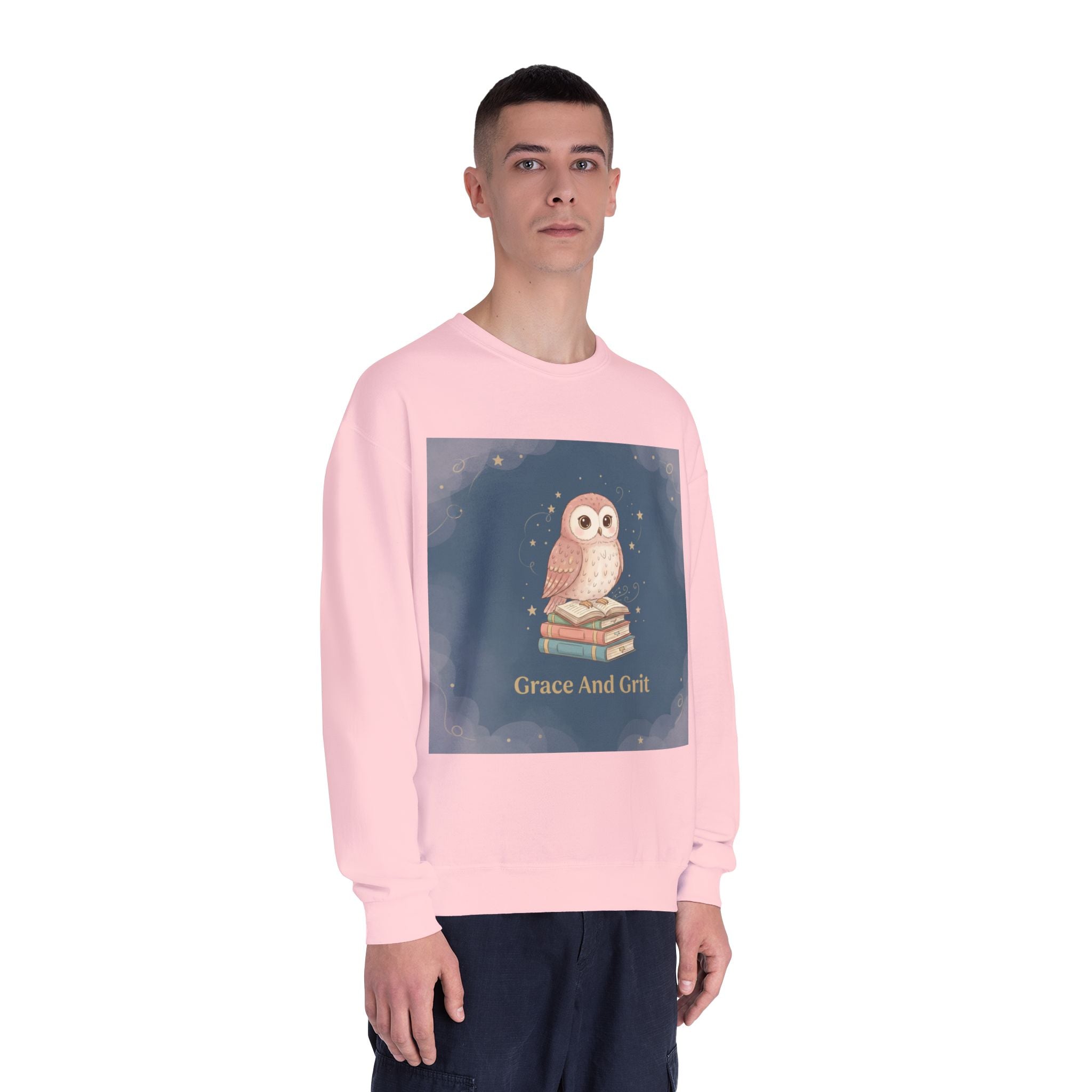 Owl Crewneck Sweatshirt – Grace and Grit
