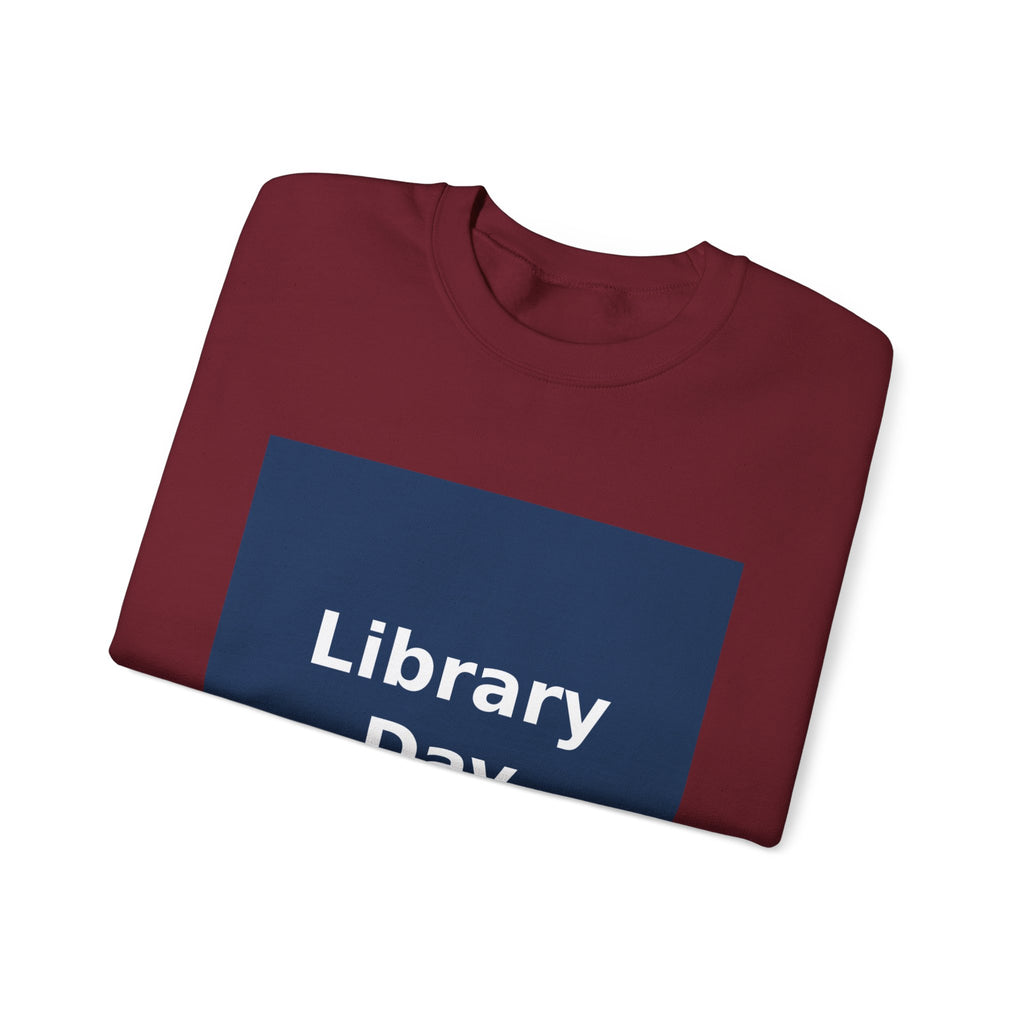 "Library Day" Black Cat Crewneck | College Girl Gift | Fashion | KayKay Classics