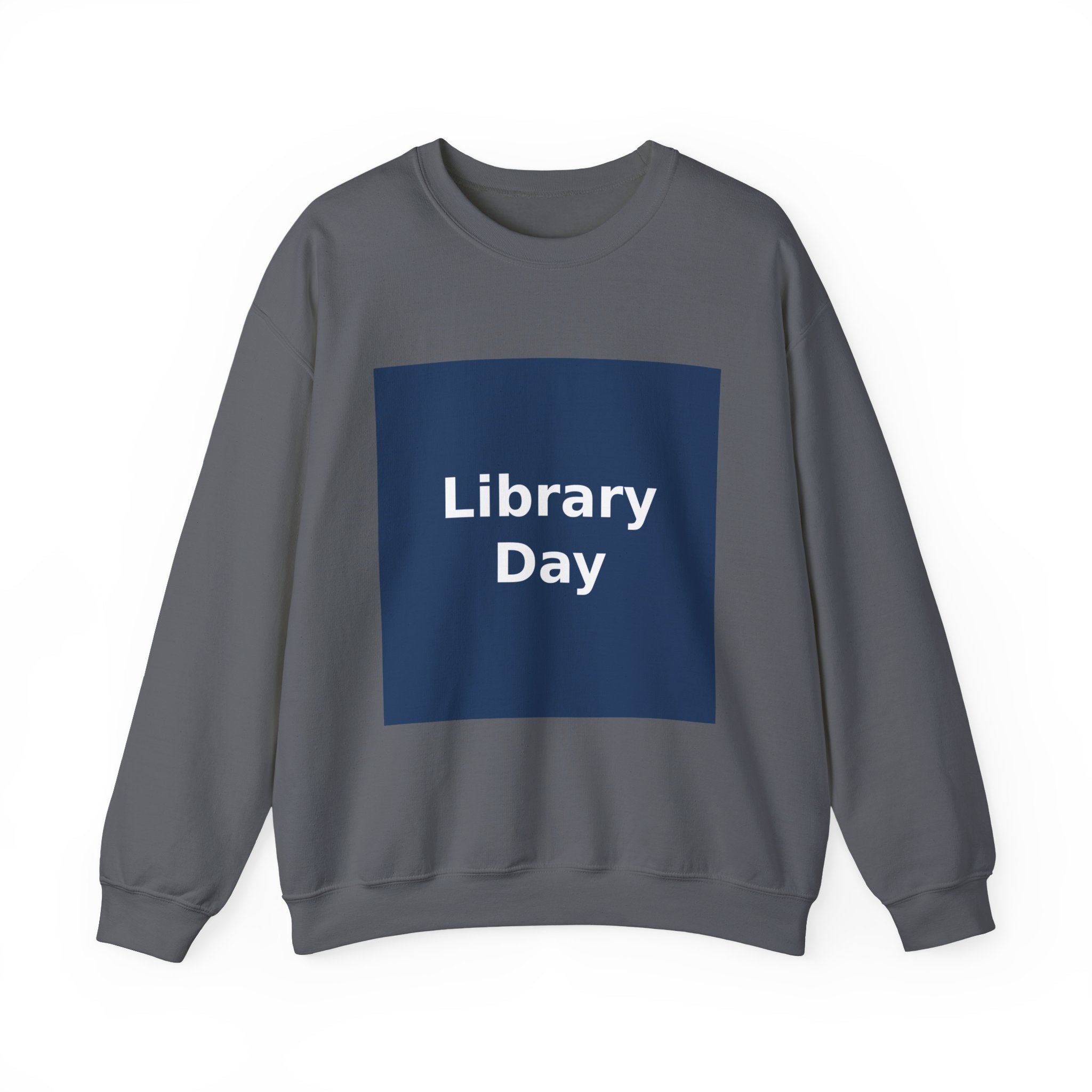 "Library Day" Black Cat Crewneck | College Girl Gift | Fashion | KayKay Classics