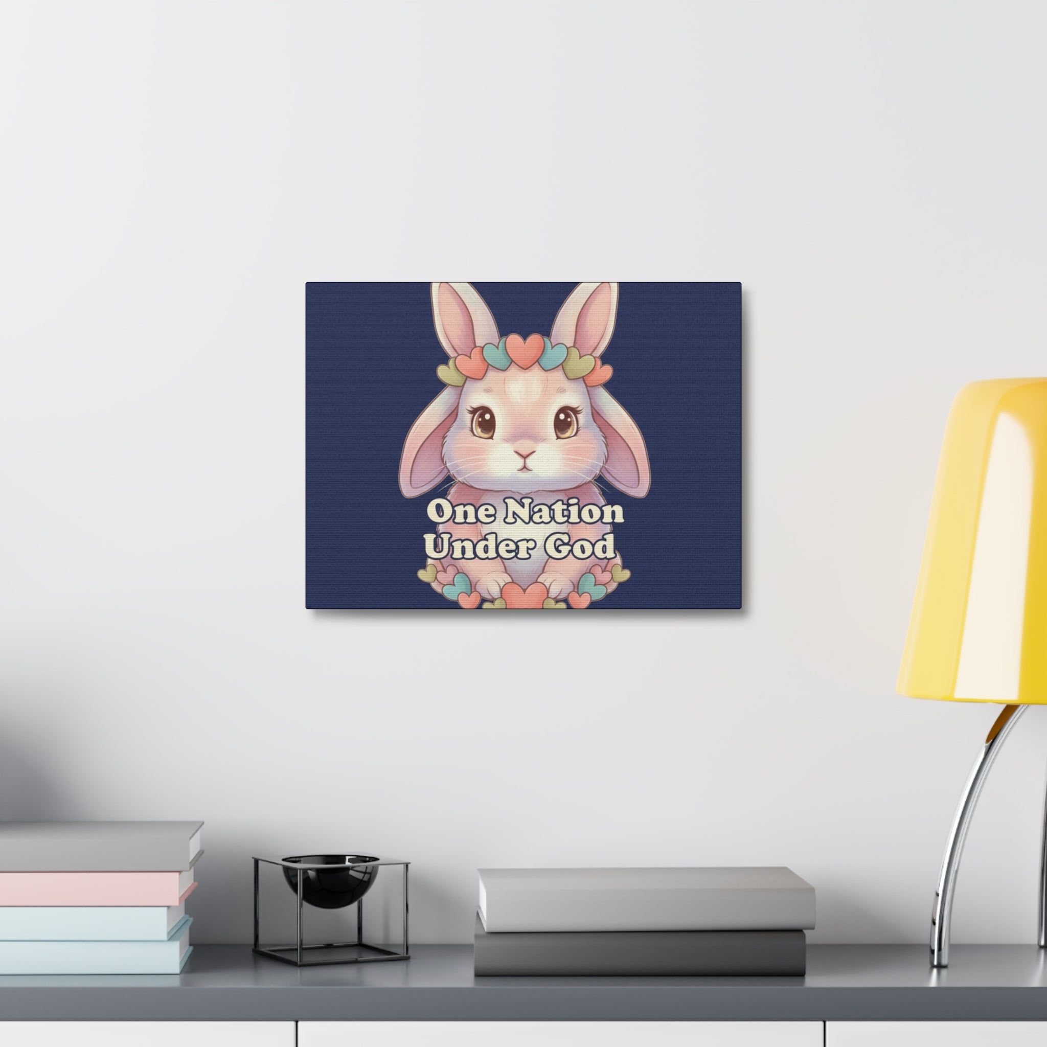 Bunny Canvas – One Nation Under God