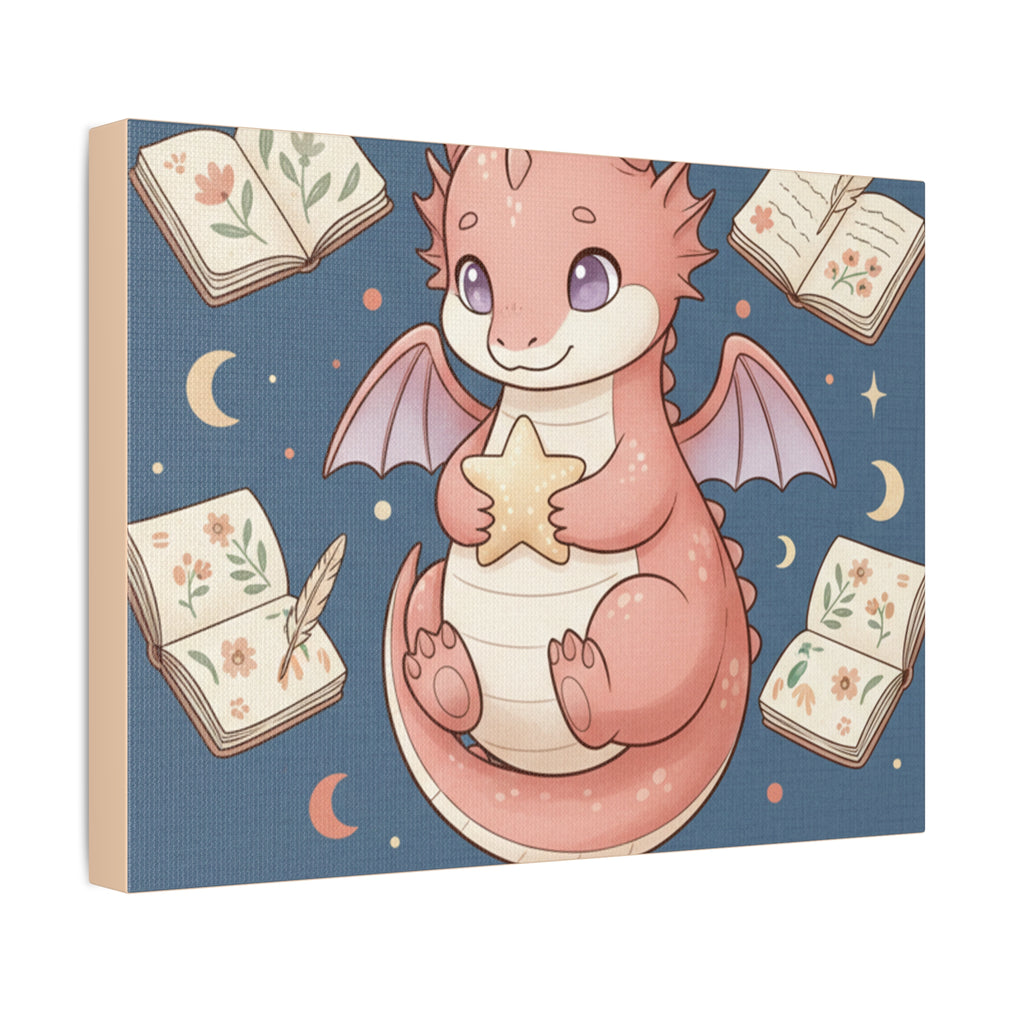Dragon Canvas Print – She Believed She Could
