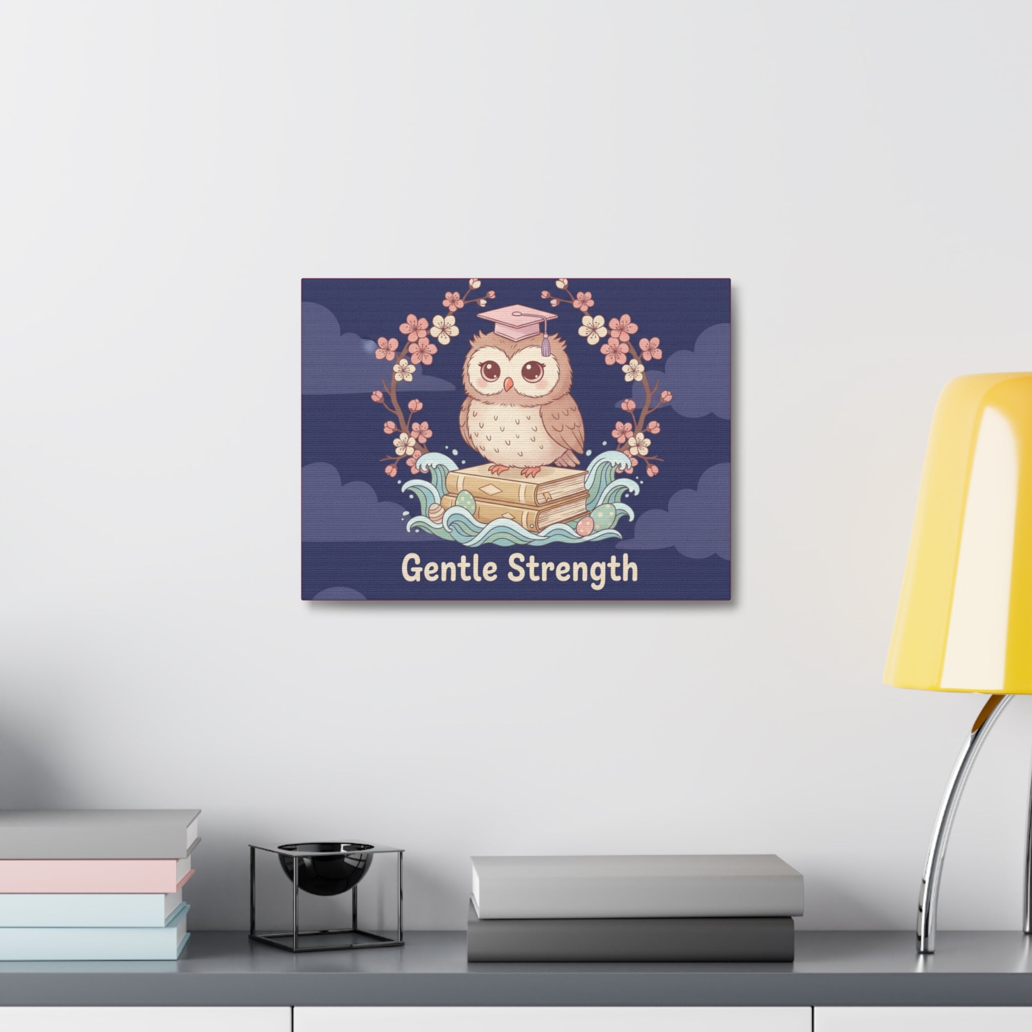 Owl Canvas Print – Gentle Strength