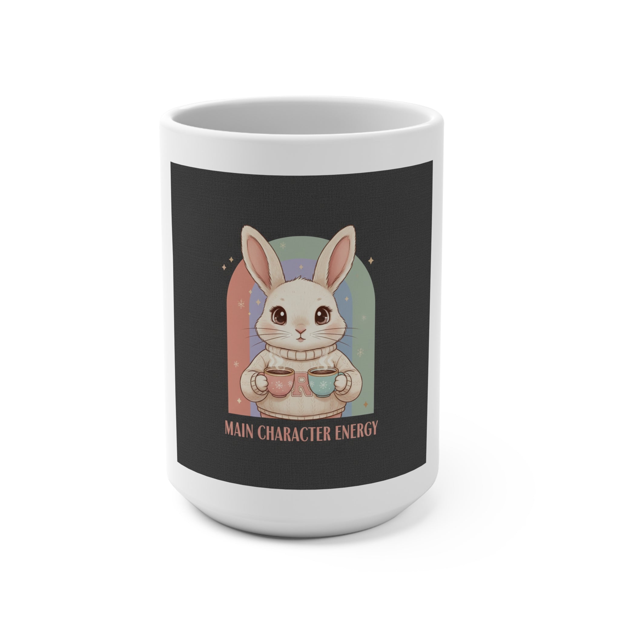 Bunny Mug 15oz – Main Character Energy