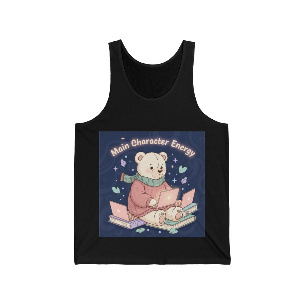 Bear Tank Top – Main Character Energy