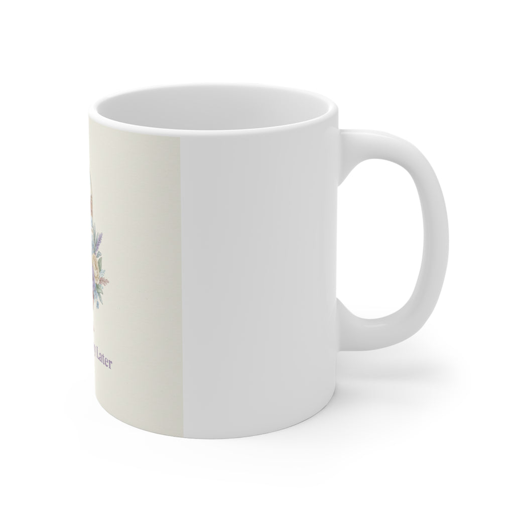 Study Now, Slay Later Hedgehog Mug 11oz