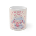 "YOU ARE SO LOVED" Black Cat Mug | Trendy Gift for Her | Drinkware | KayKay Classics