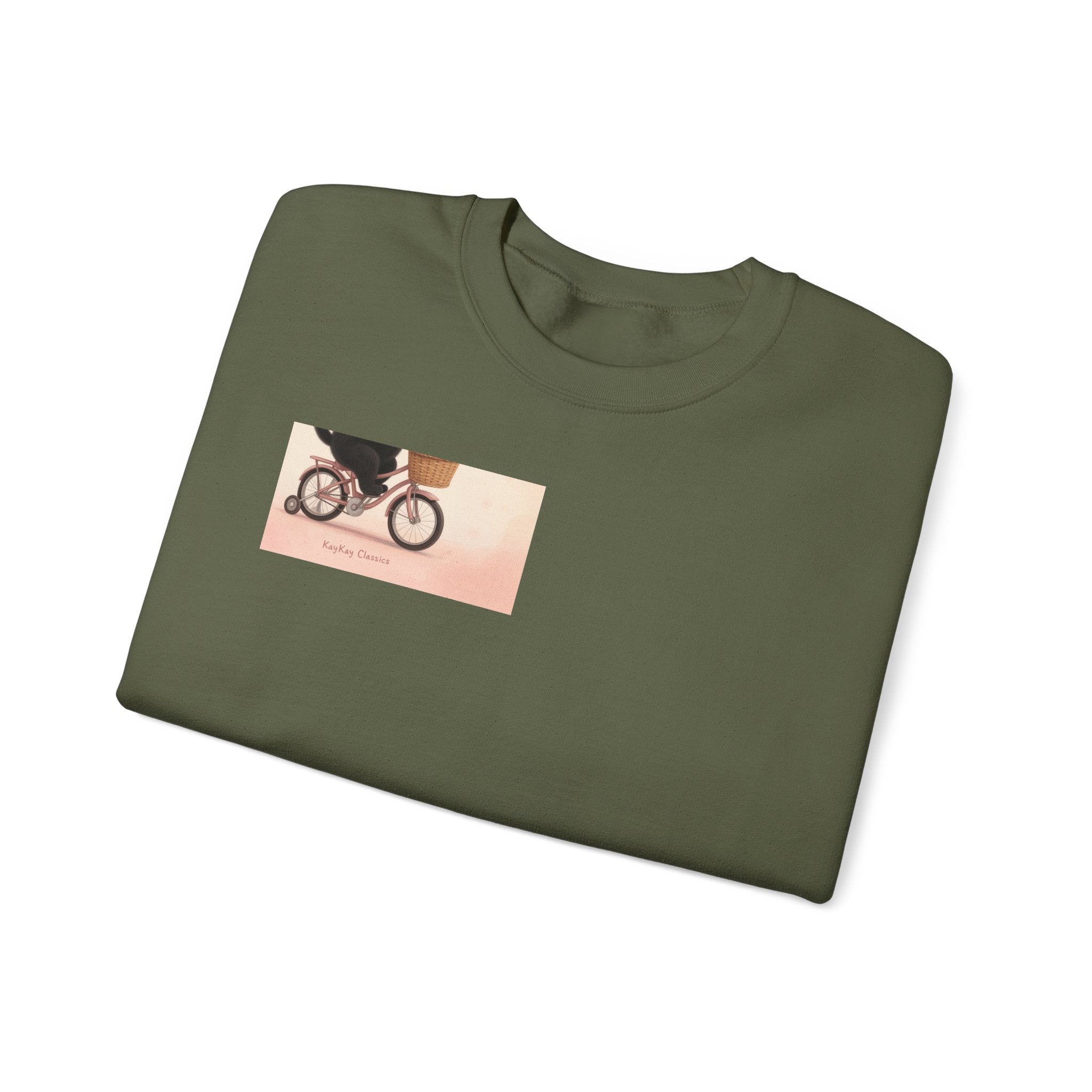 "Life Behind Bars" Black Cat Crewneck | College Girl Gift | Fashion | KayKay Classics