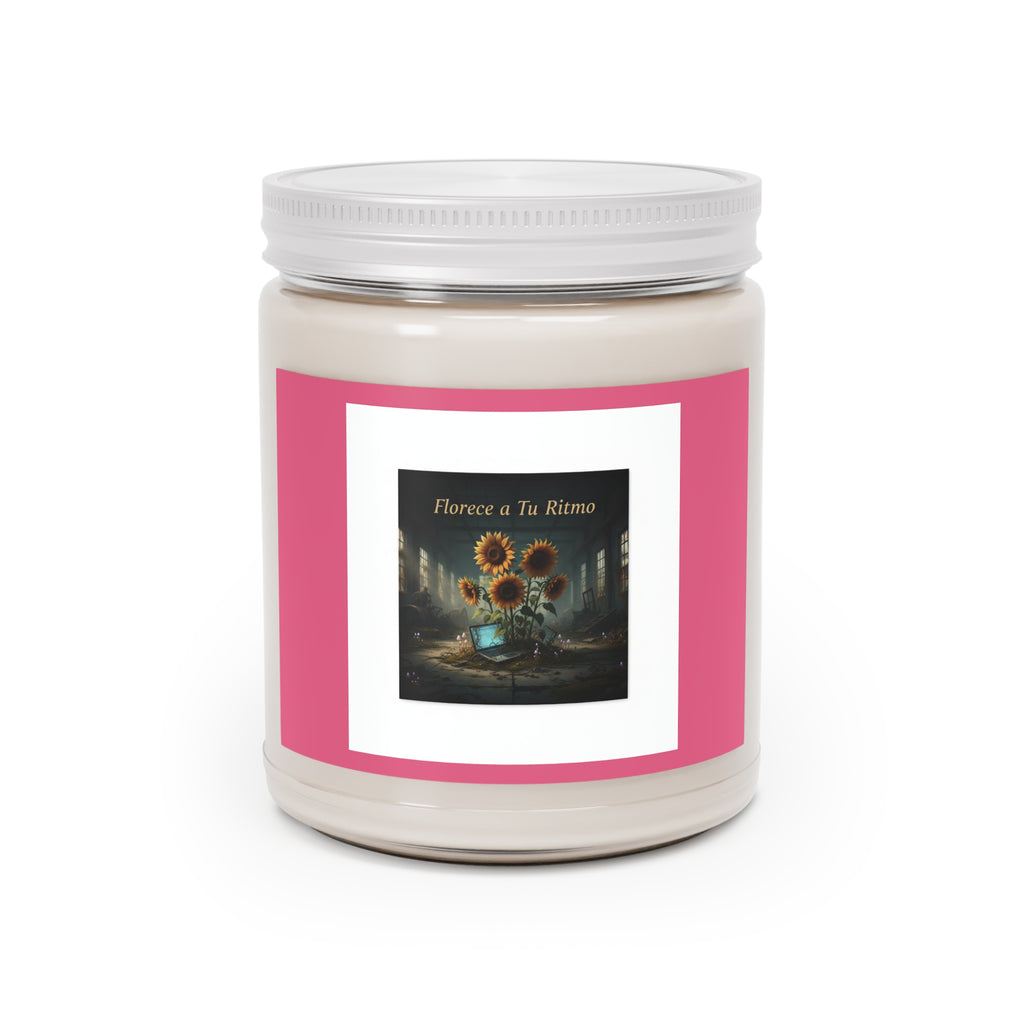 Sunflowers Laptop Scented Candle – Florece a Tu Ritmo