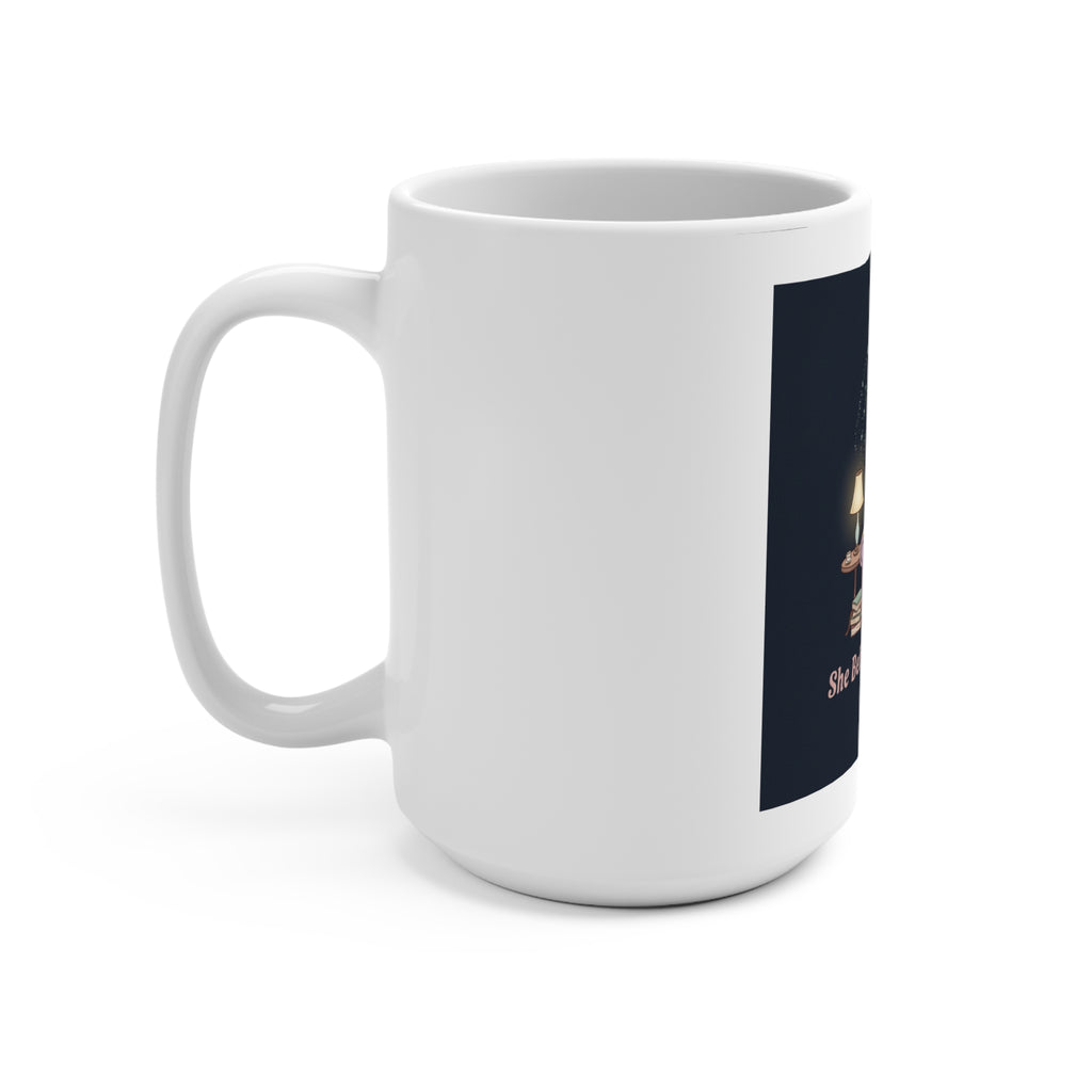 Bunny Mug 15oz – She Believed She Could