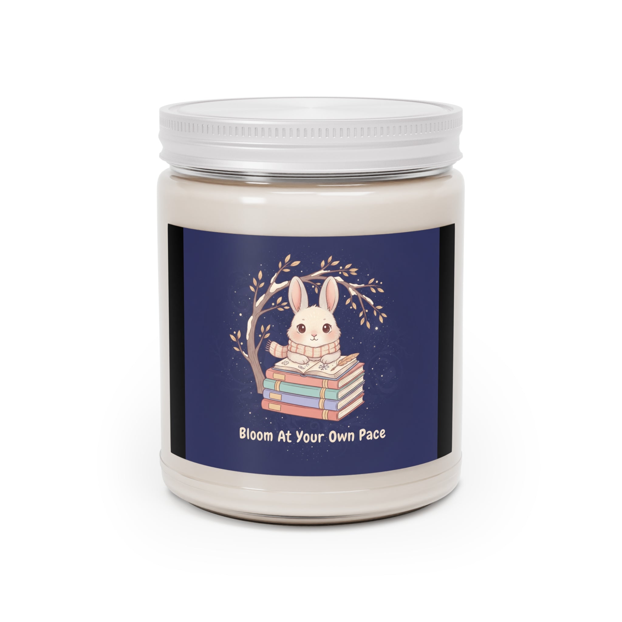 Rabbit Scented Candle – Bloom at Your Own Pace