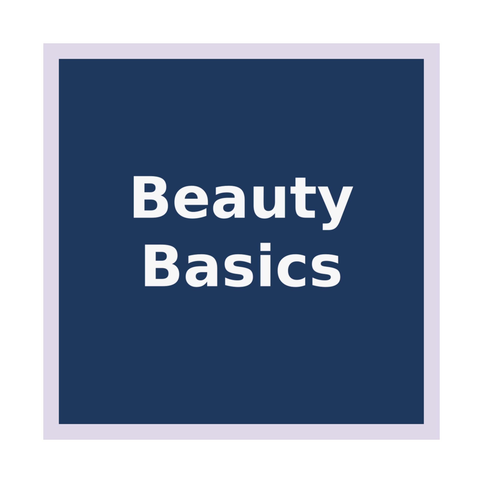 "Beauty Basics" Black Cat Poster | College Girl Gift | Fashion | KayKay Classics