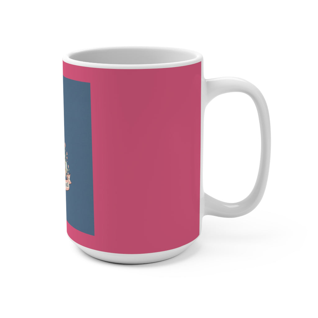 Bunny Mug 15oz – Bloom at Your Own Pace