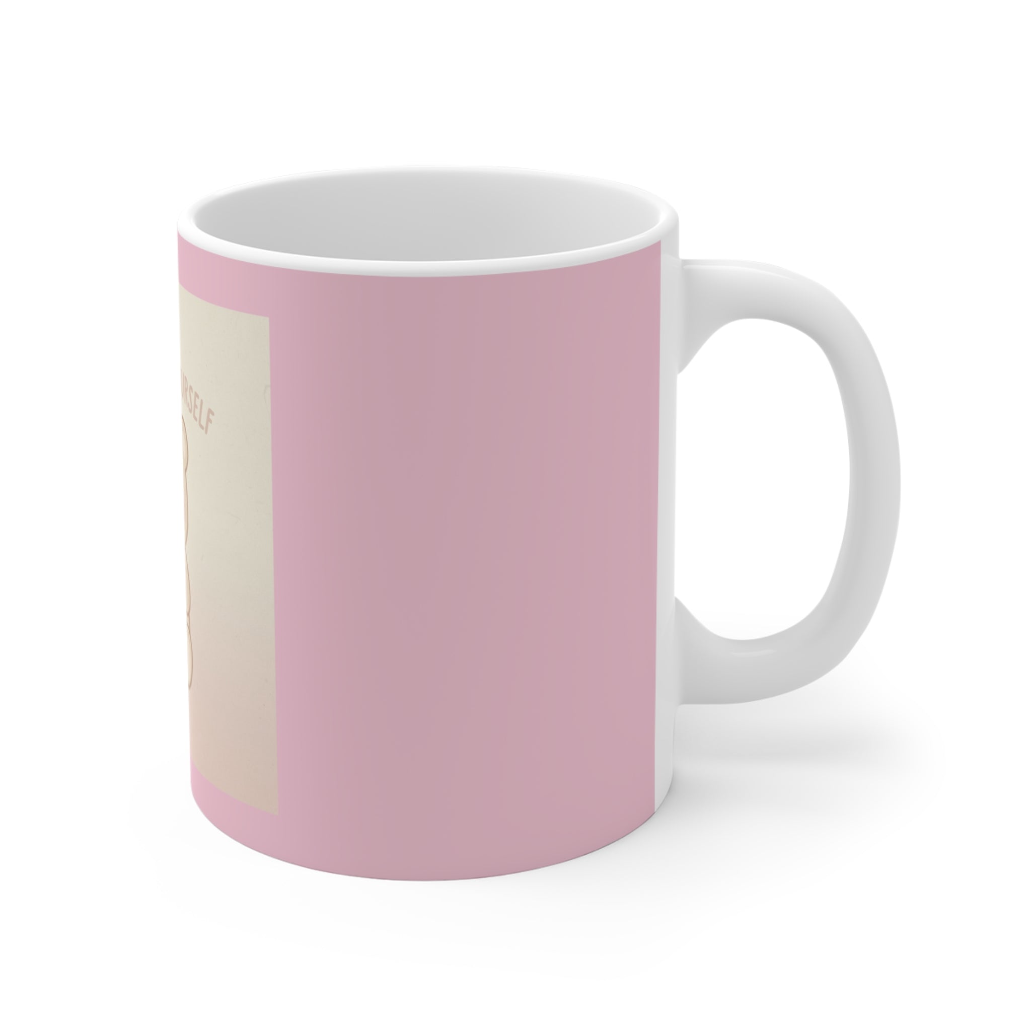 "BE KIND TO YOURSELF" Black Cat Mug | College Girl Gift | Fashion | KayKay Classics