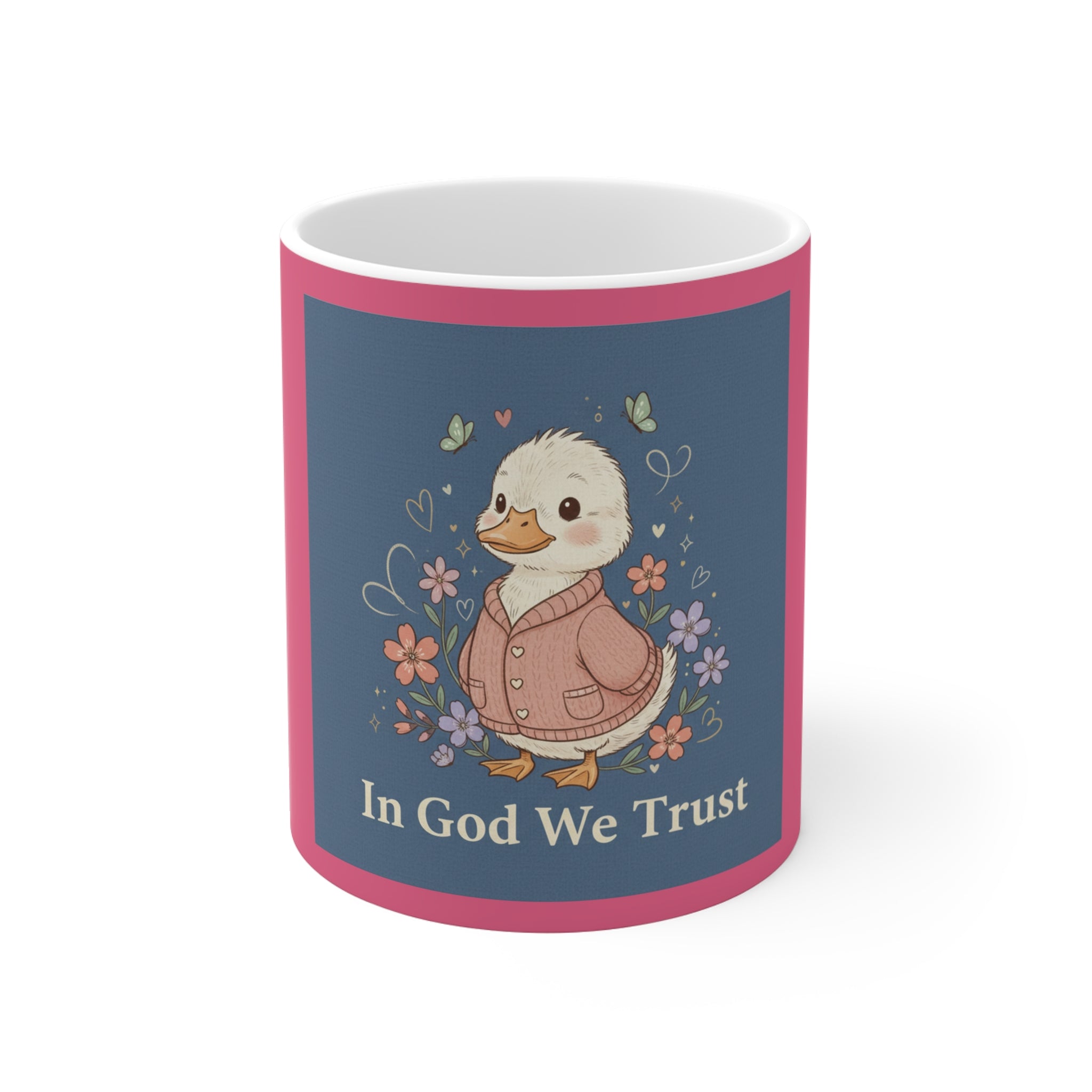 Duck Mug 11oz – In God We Trust