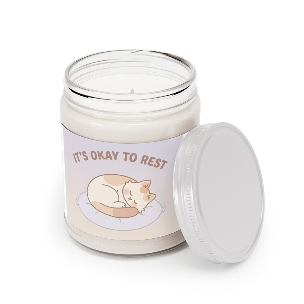 ITS OKAY TO REST Cat Scented Candle
