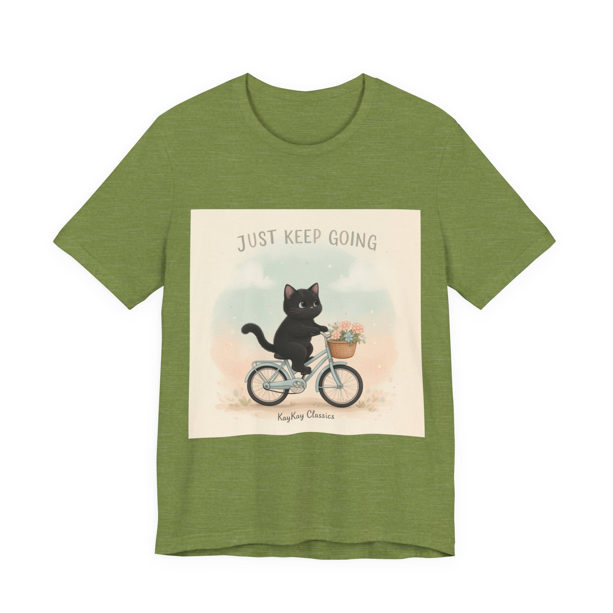 "Design" Black Cat Women Tee | College Girl Gift | Fashion | KayKay Classics