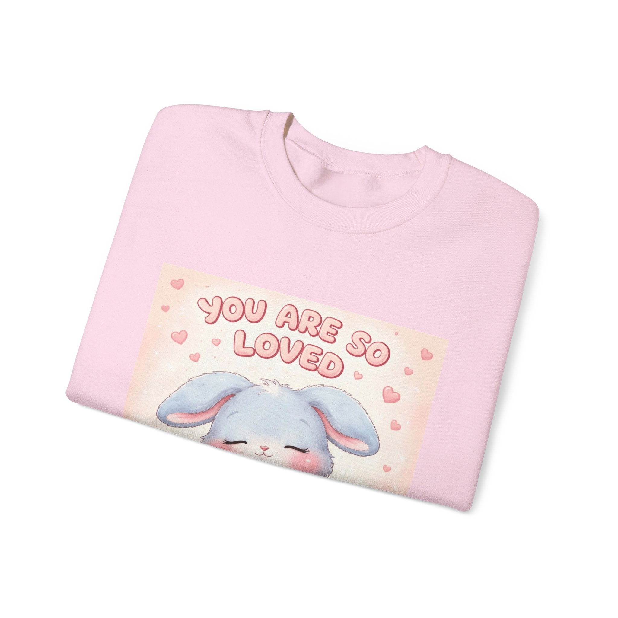"YOU ARE SO LOVED" Black Cat Crewneck | College Girl Gift | Fashion | KayKay Classics