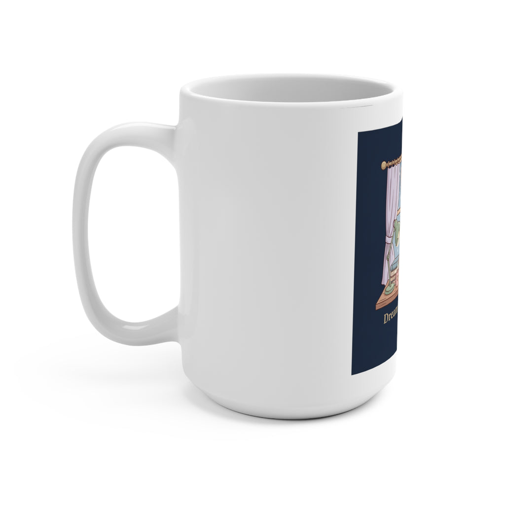 Bunny Mug 15oz – Dream Big Study Hard