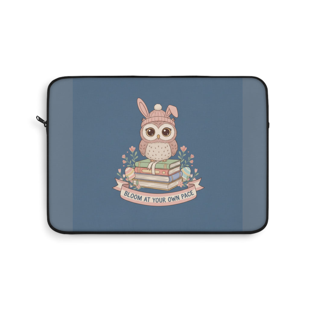 Bunny Laptop Sleeve – Bloom at Your Own Pace