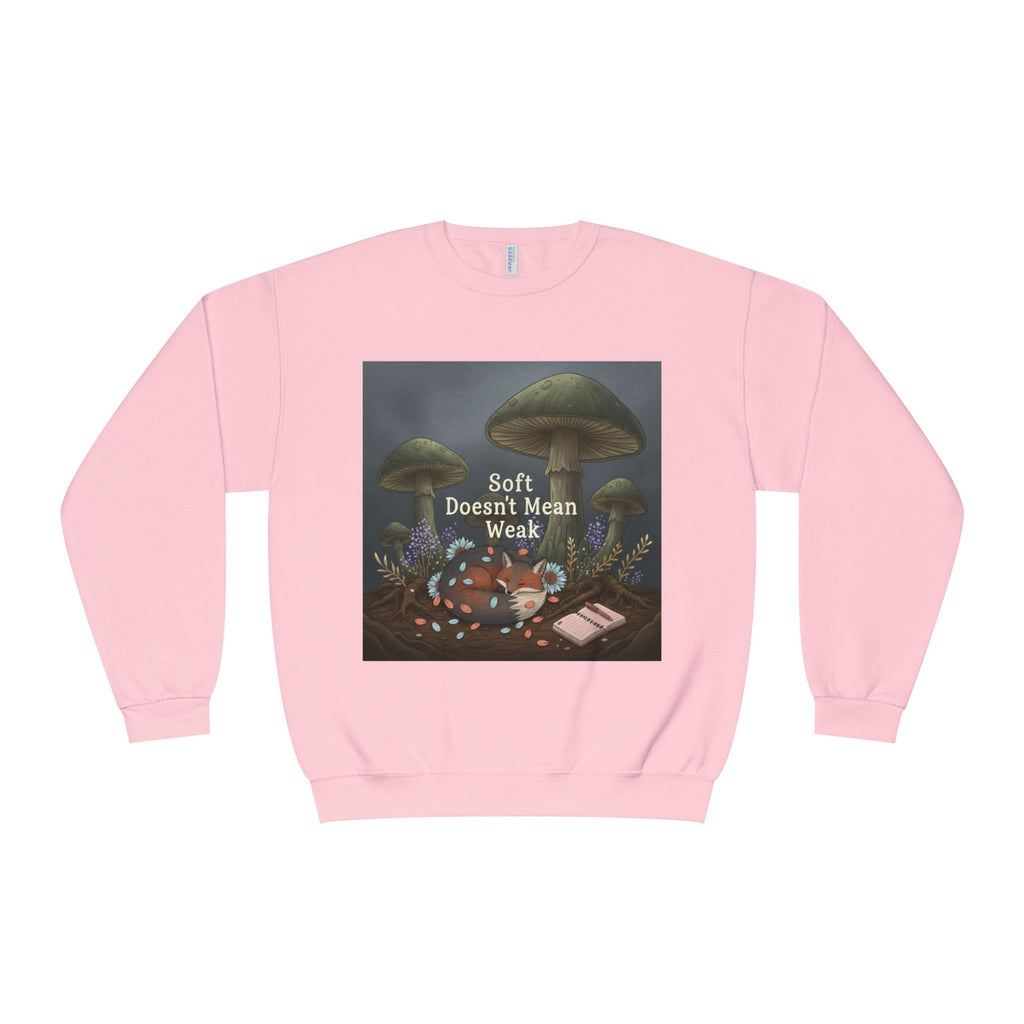 Fox Crewneck Sweatshirt – Soft Doesnt Mean Weak