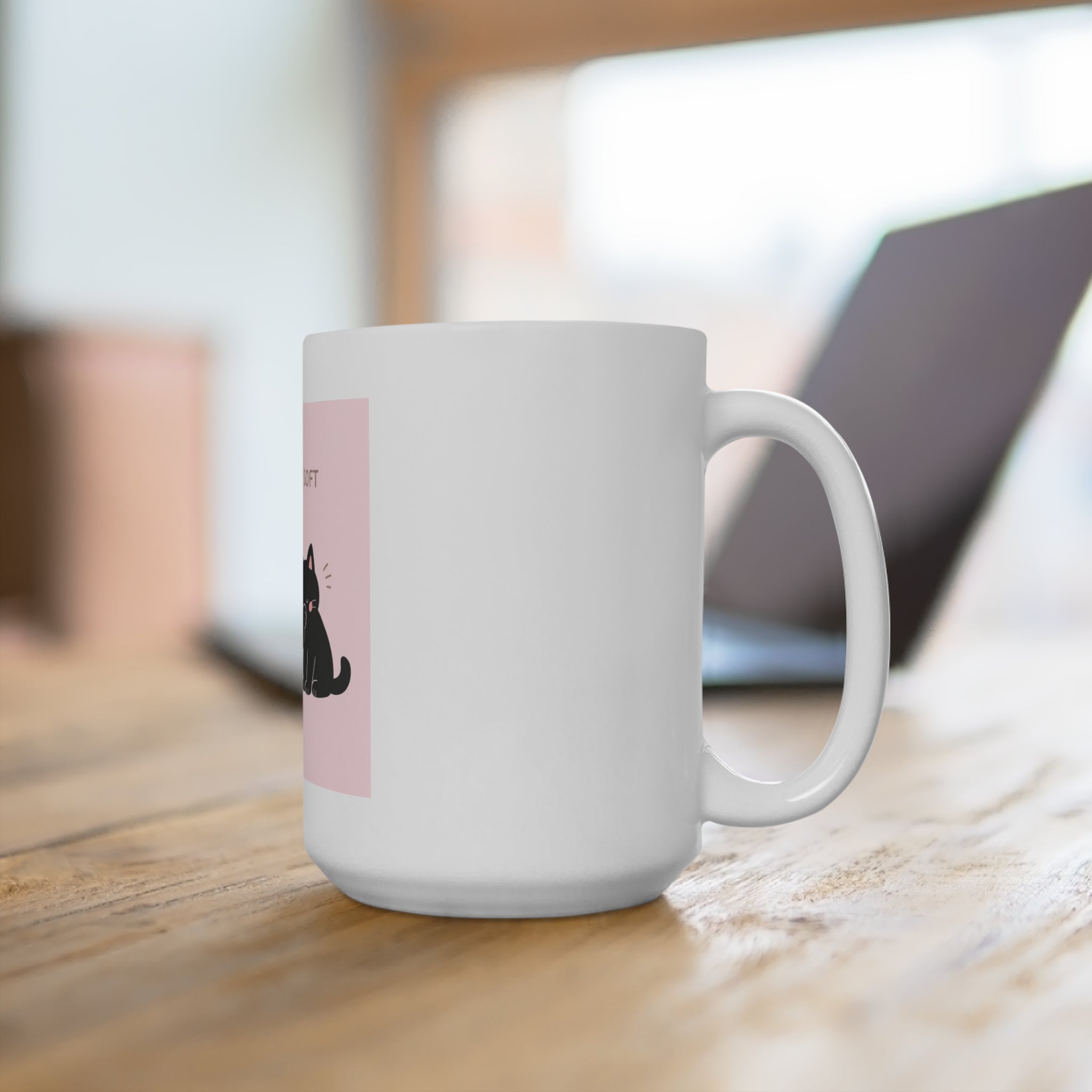 LOVE CAN BE SOFT Mug 15oz