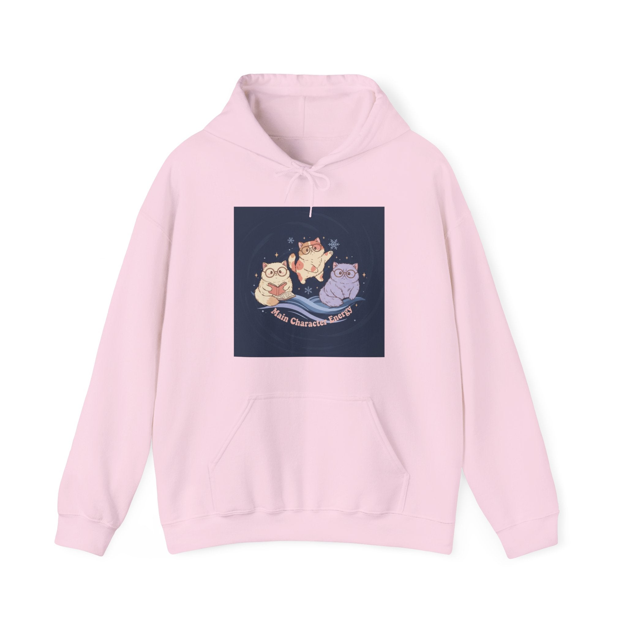 Cats With Glasses Hoodie – Main Character Energy