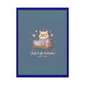 Soft Life Scholar Cat Canvas