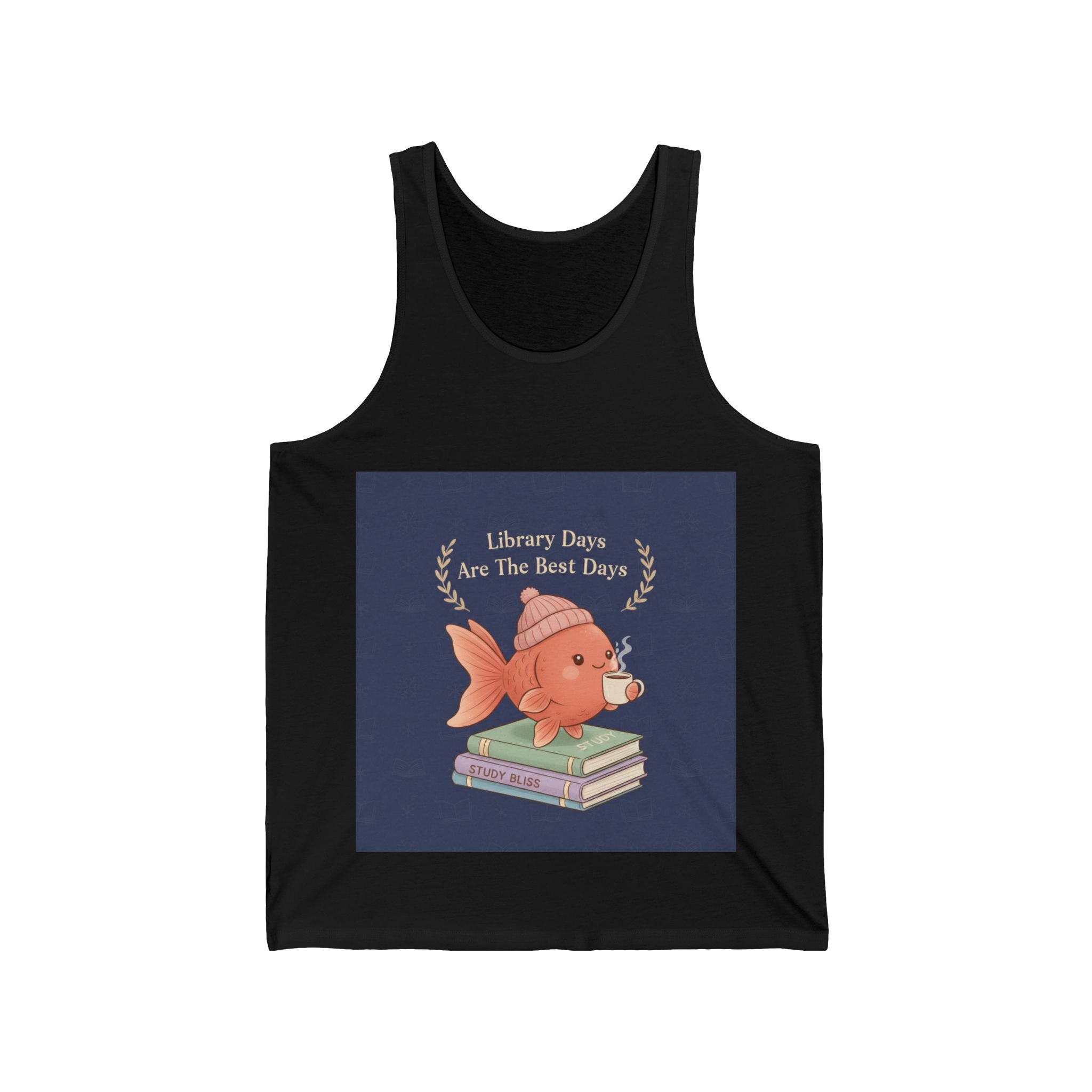 Bear Tank Top – Library Days Are the Best Days