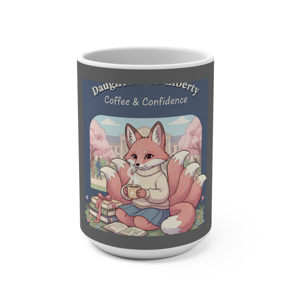 Kitsune Mug 15oz – Daughters of Liberty