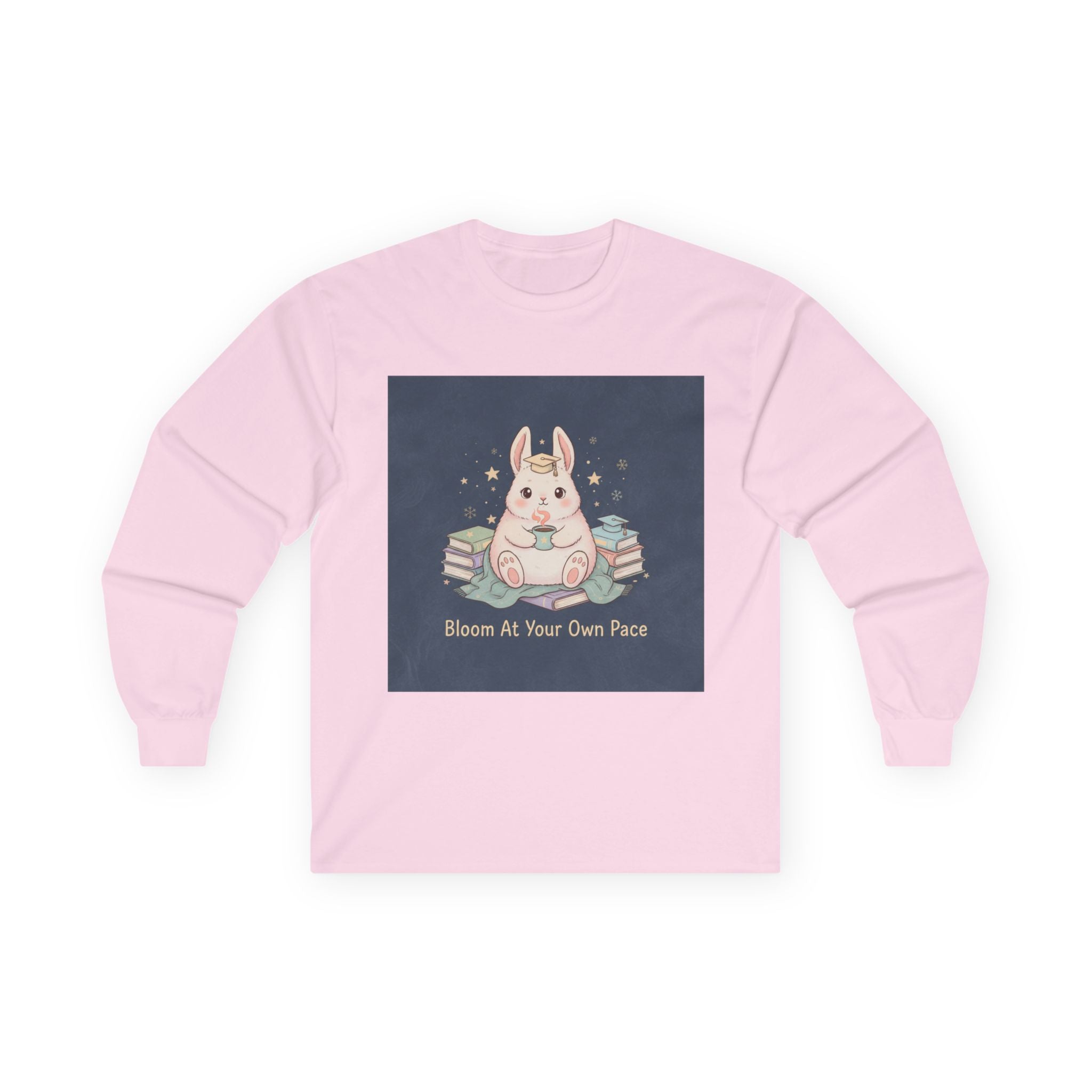 Bunny Long Sleeve Tee – Bloom at Your Own Pace