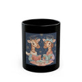 Giraffe Black Mug 11oz