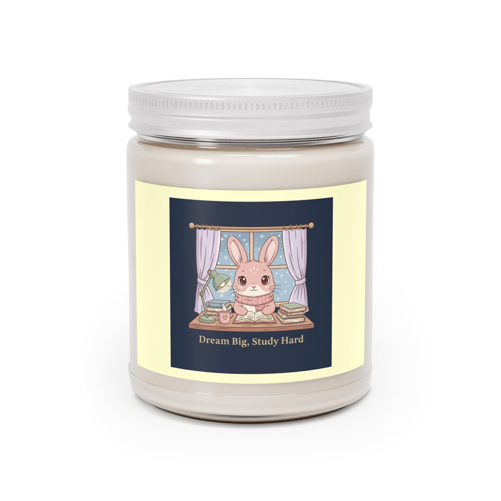 Bunny Scented Candle – Dream Big Study Hard
