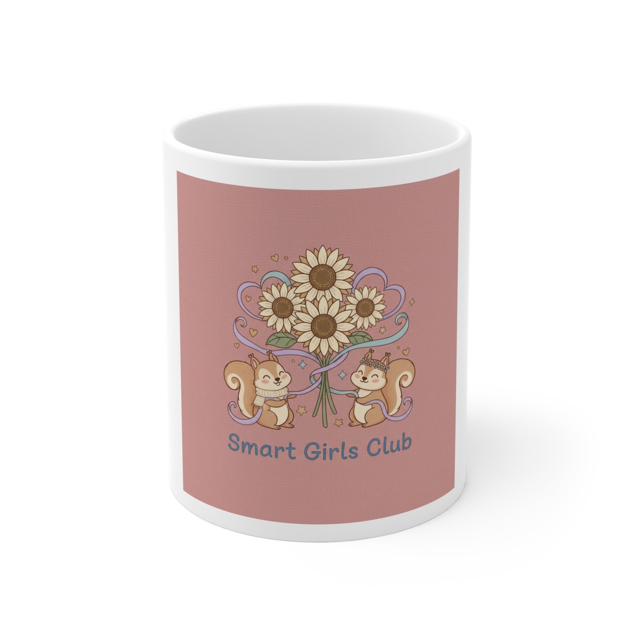 Smart Girls Club Squirrel Mug 11oz