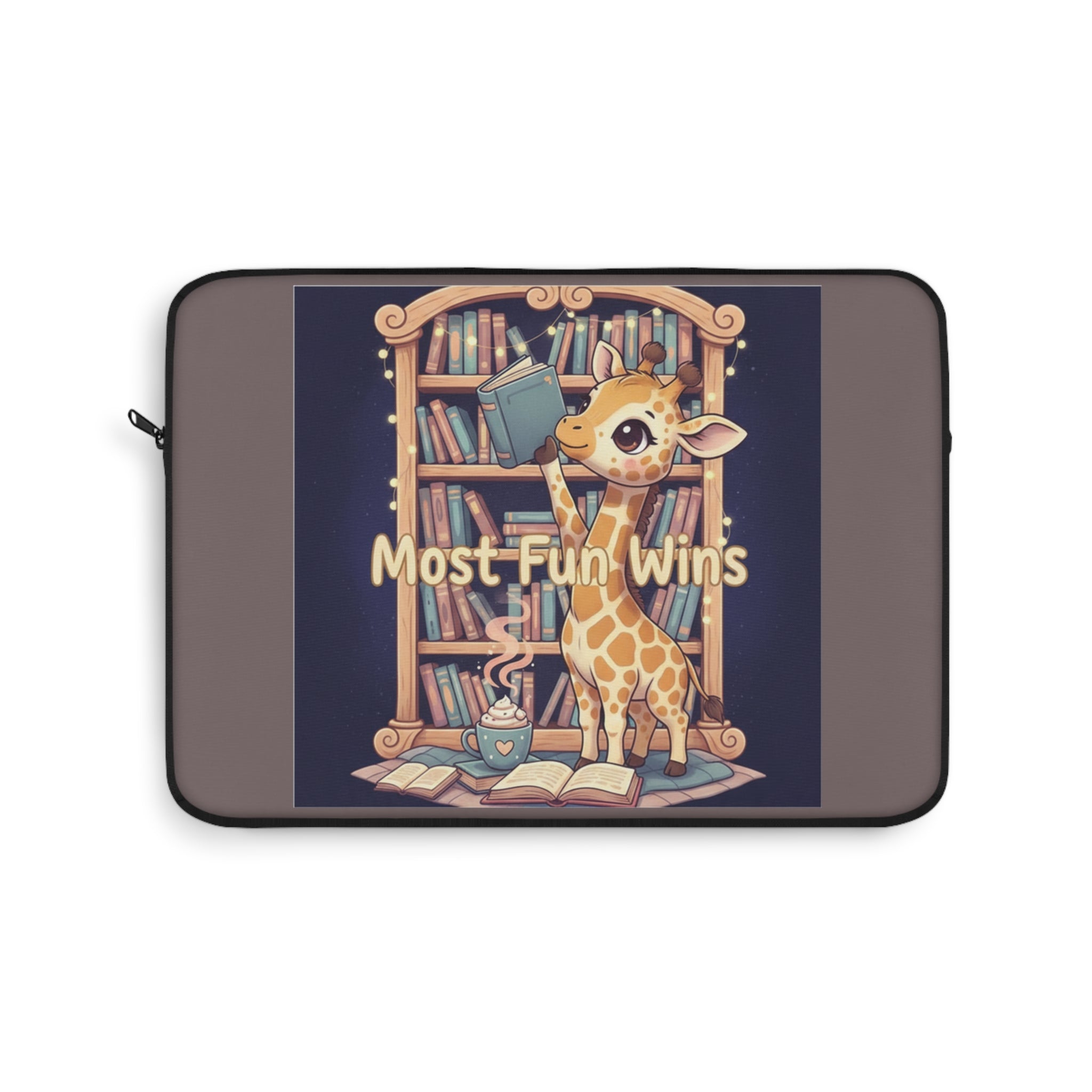 Giraffe Laptop Sleeve – Most Fun Wins