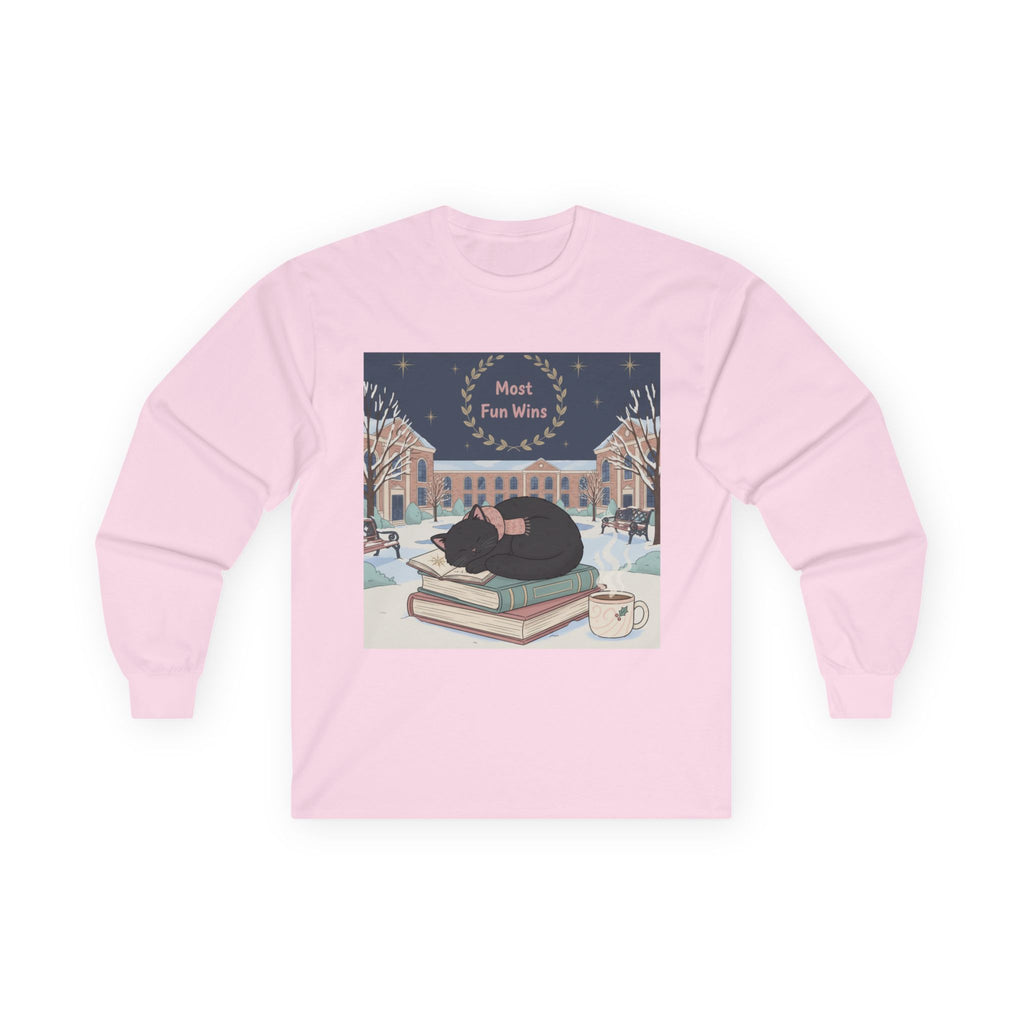 Black Cat Long Sleeve Tee – Most Fun Wins