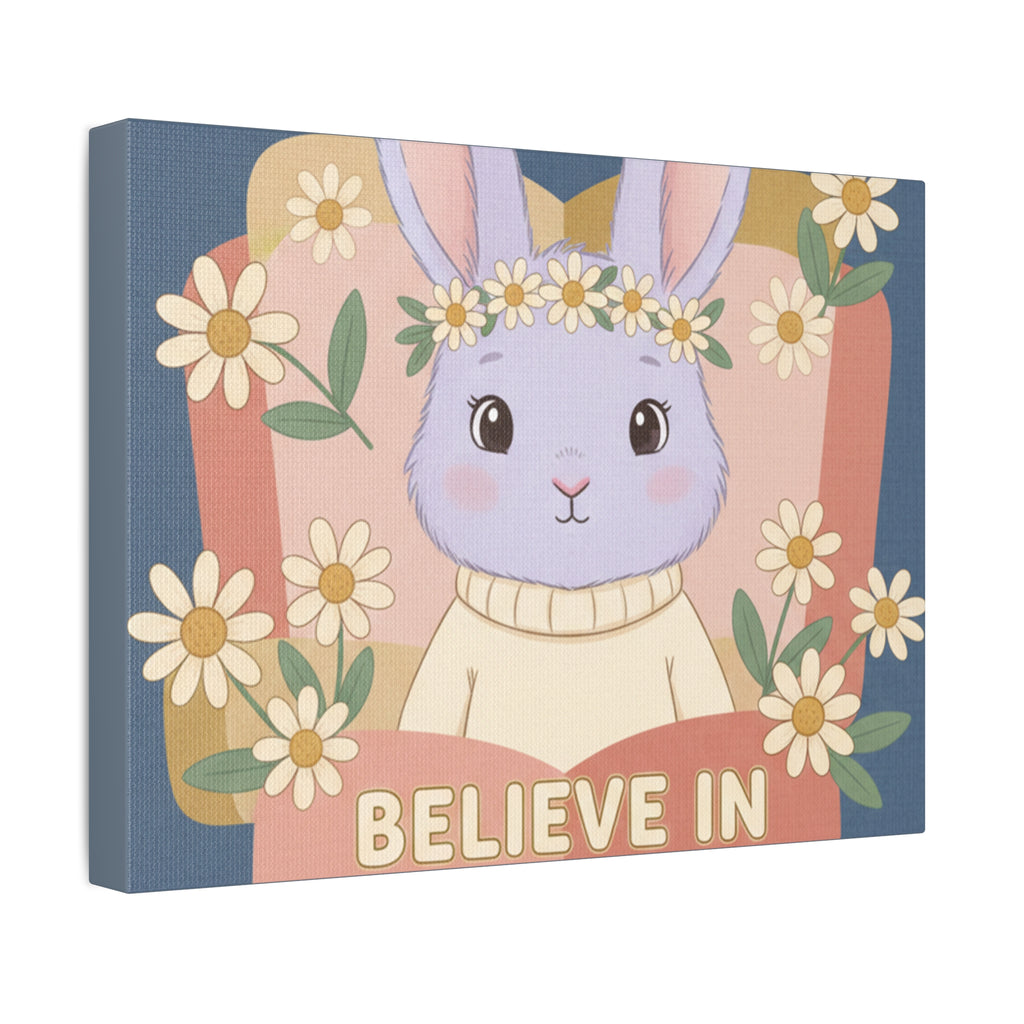 Bunny Canvas Print – Believe in Your Magic