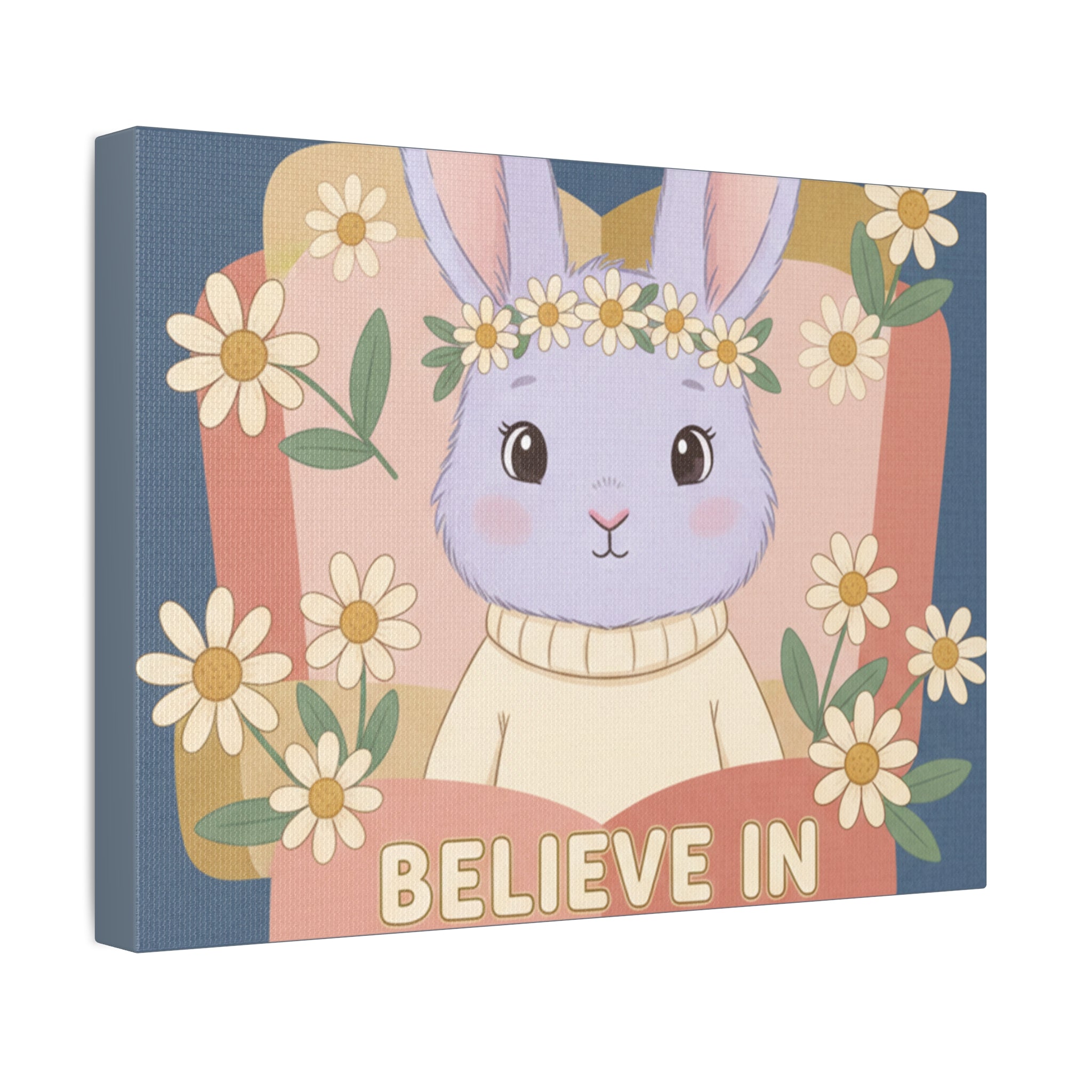 Bunny Canvas Print – Believe in Your Magic