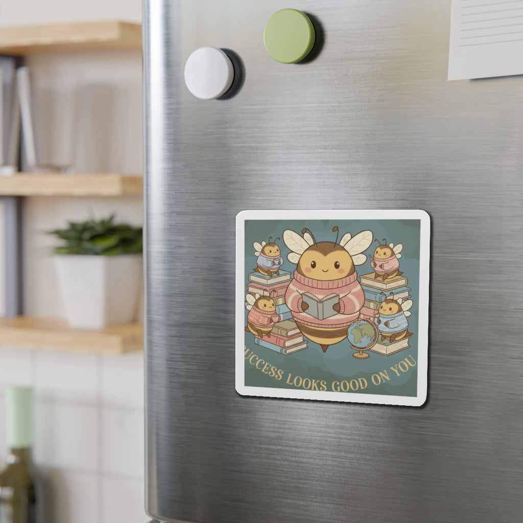 Honeybees Die-Cut Magnet – Success Looks Good on You