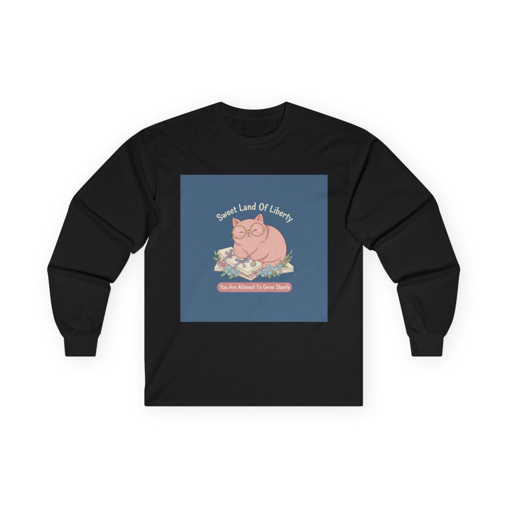 Cat Long Sleeve Tee – Sweet Land of Liberty