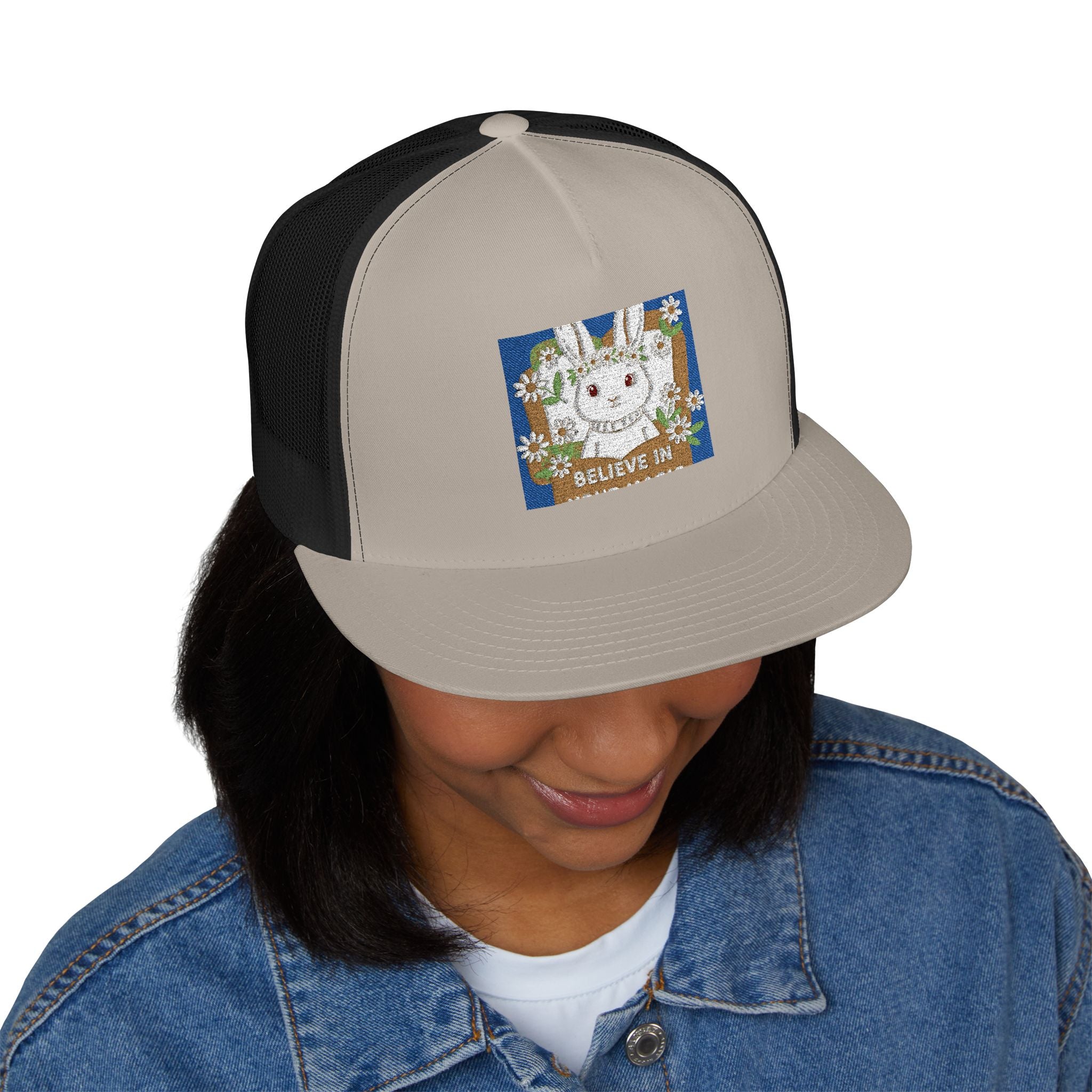 Bunny Trucker Cap – Believe in Your Magic
